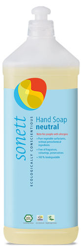 Săpun lichid ecologic neutru Sonett 1L
