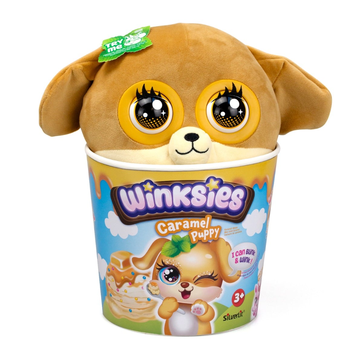 Jucărie Plus Interactivă Silverlit Caramel Puppy Winkies