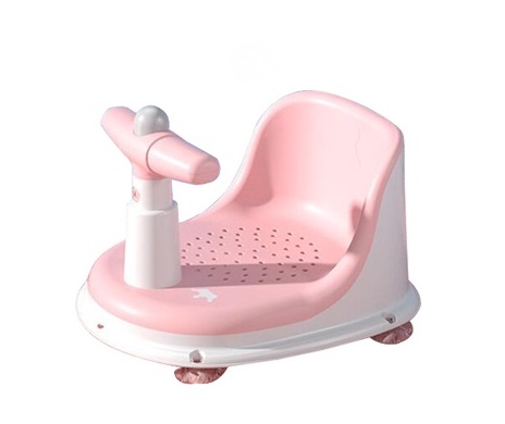 Scaunel Baie Little Mom Pink cu Claxon - imagine 7