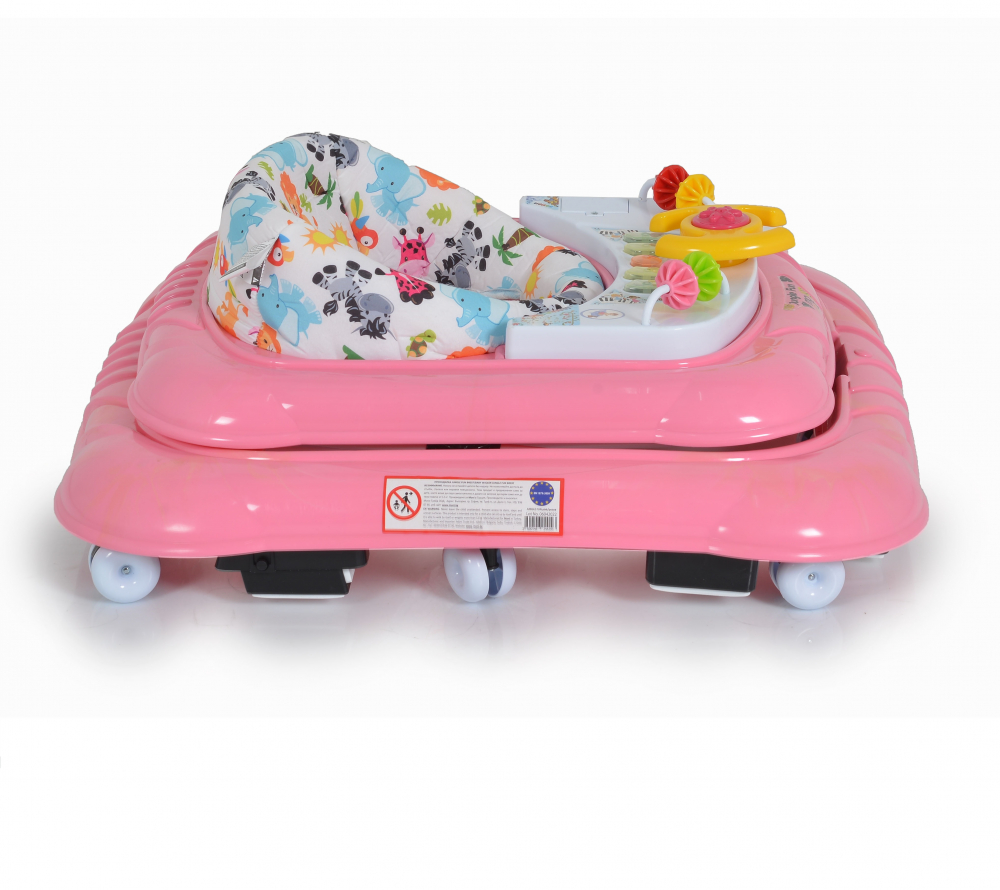 Premergator Moni Jungle Pink cu jucarii interactive - imagine 4