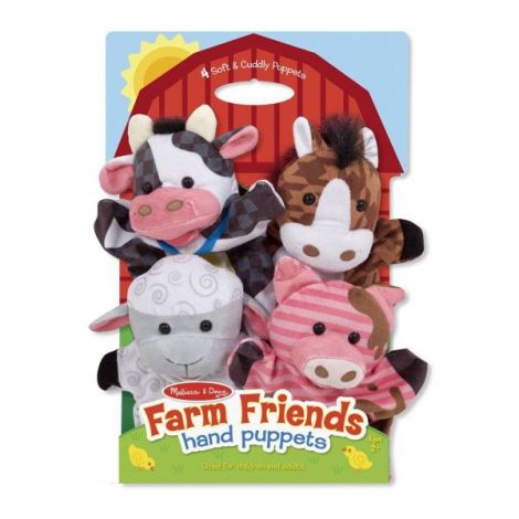 Set 4 Păpuși Fermă Melissa & Doug - Educativ