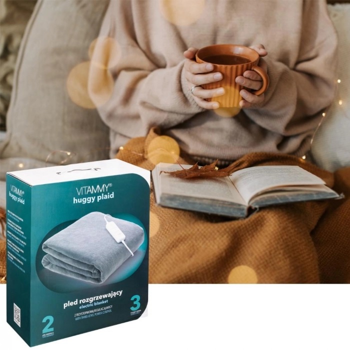 Pătura electrică Vitammy Huggy - Încălzire rapidă - imagine 5