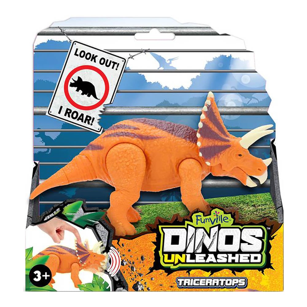 Jucărie Interactivă Triceratops Dinos Unleashed