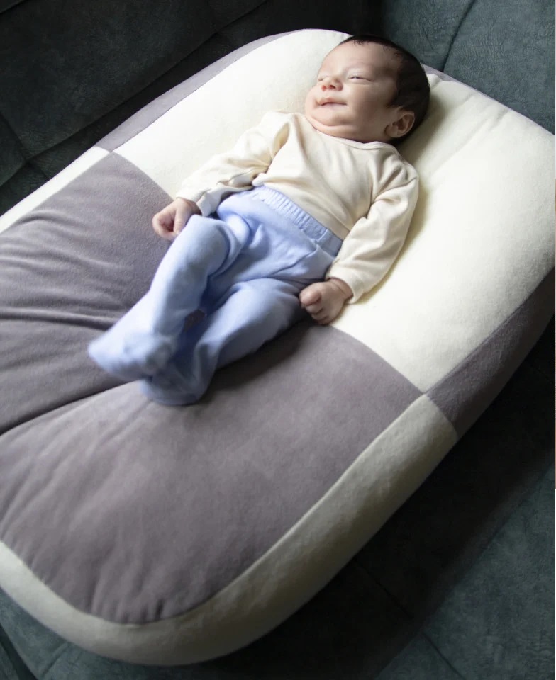 Salteluta BabyJem Comfy Grey, Ergonomica si Portabila - imagine 6