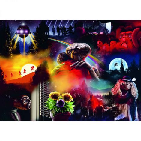 Puzzle E.T. 1000 Piese, Calitate Premium Ravensburger - imagine 2