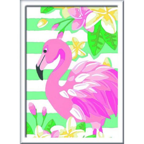 Ravensburger Pictura Flamingo - Desen pe Numere - imagine 7