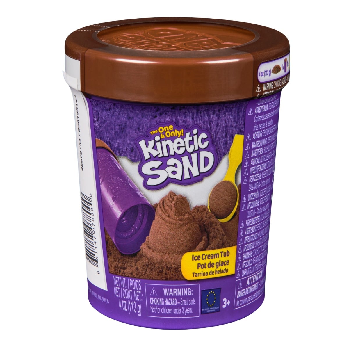 Kinetic Sand Cutie Inghetata 113g - Nisip Modelabil