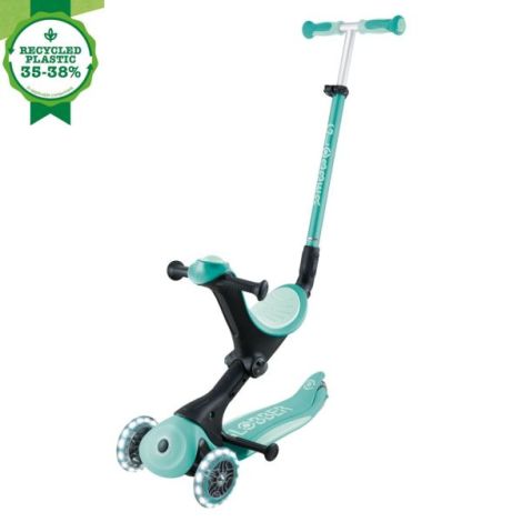 Globber Go-Up 4in1 Deluxe Eco Verde - Trotineta Evolutiva - imagine 3