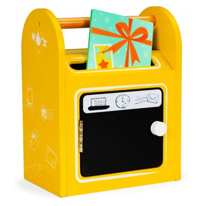 Cutie Scrisori Lemn Ecotoys - Dezvoltă Imaginația - imagine 4