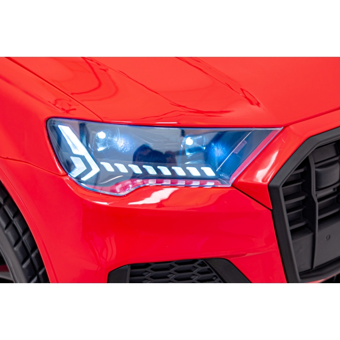 Masinuta Electrica Audi Q7 Rosu 70W - imagine 8