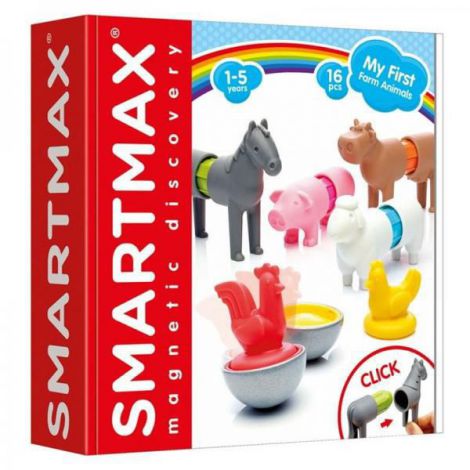 SmartMax My First Farm - Jucărie Magnetică Educatională