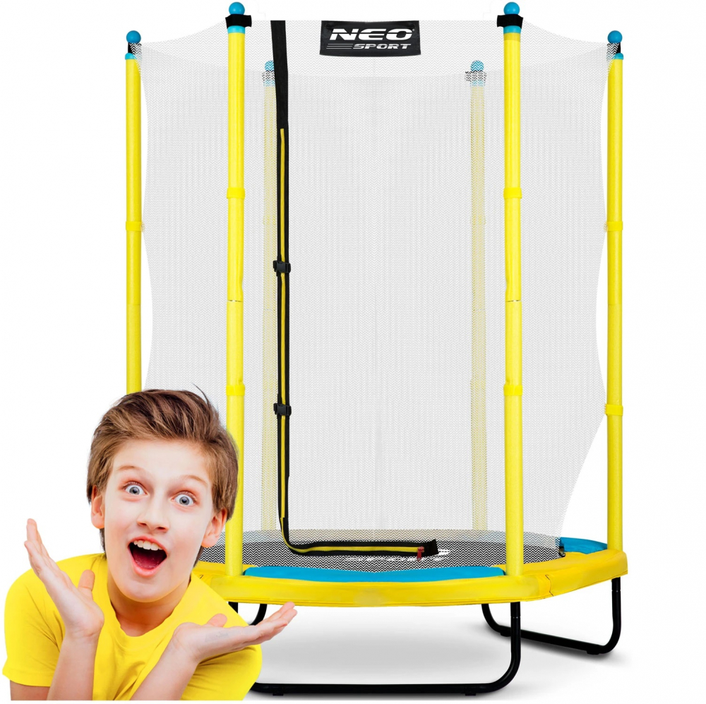 Trambulina Copii Neo-Sport 140 cm cu Plasa