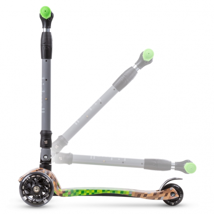 Trotineta Kidwell Vento Game Pliabila, LED, 3 Ani+ - imagine 2