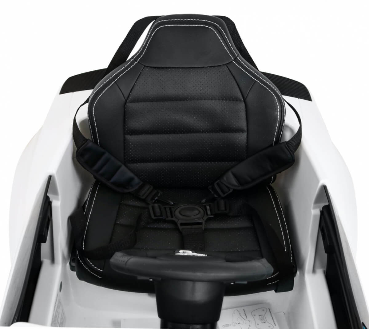 Masinuta Electrica Ford Mustang GT Alb pentru Copii - imagine 7