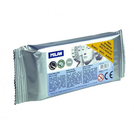 Lut modelaj Alb, 400g, Milan - Uscare la aer