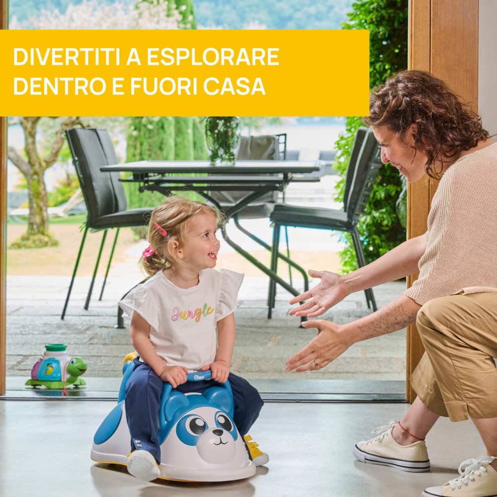 Chicco Panda Montessori Ride-on 3 în 1 - imagine 3