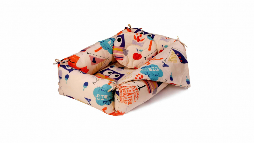 Set Nest Bebe SomnArt Bufnite | Somn Sigur - imagine 3