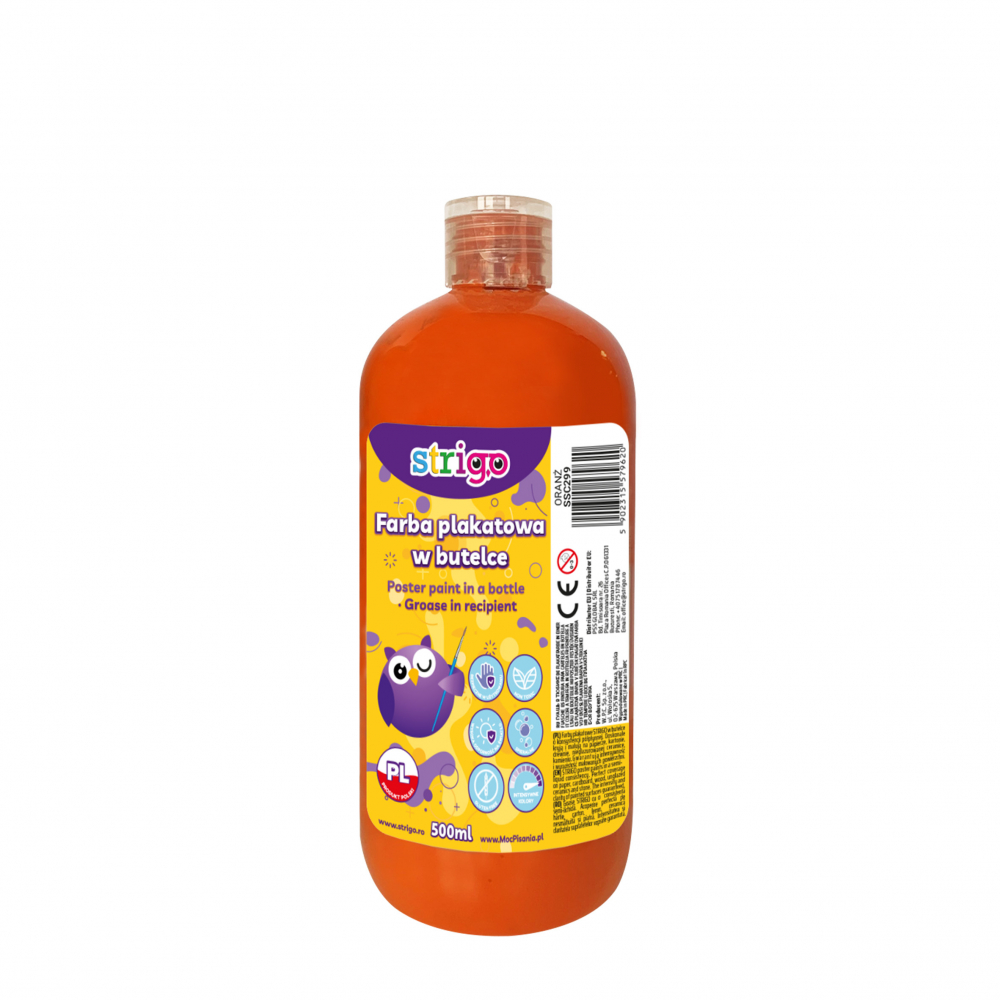 Guașă Strigo Portocaliu 500 ml