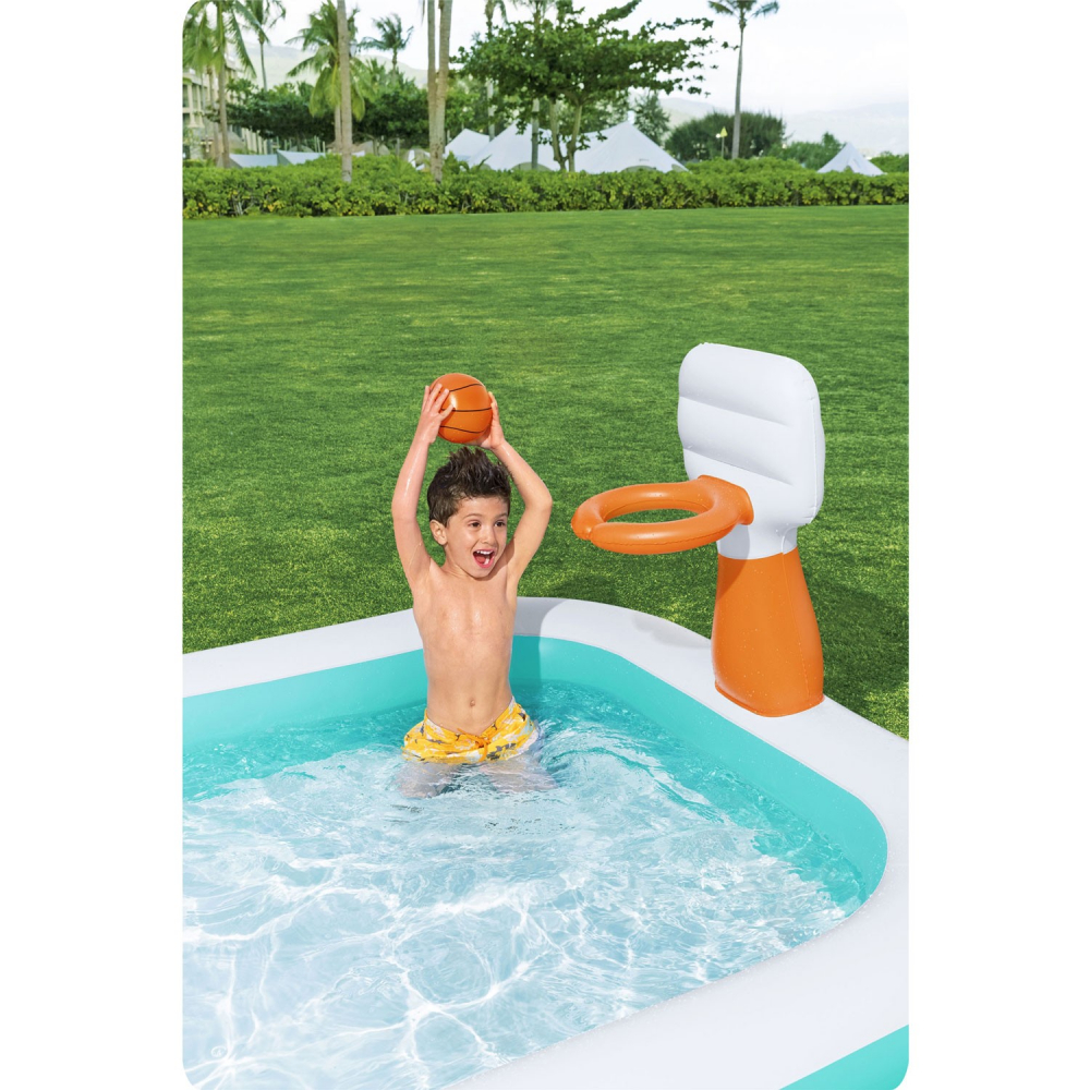 Piscina Bestway DunkN Splash cu Cos Baschet - imagine 6