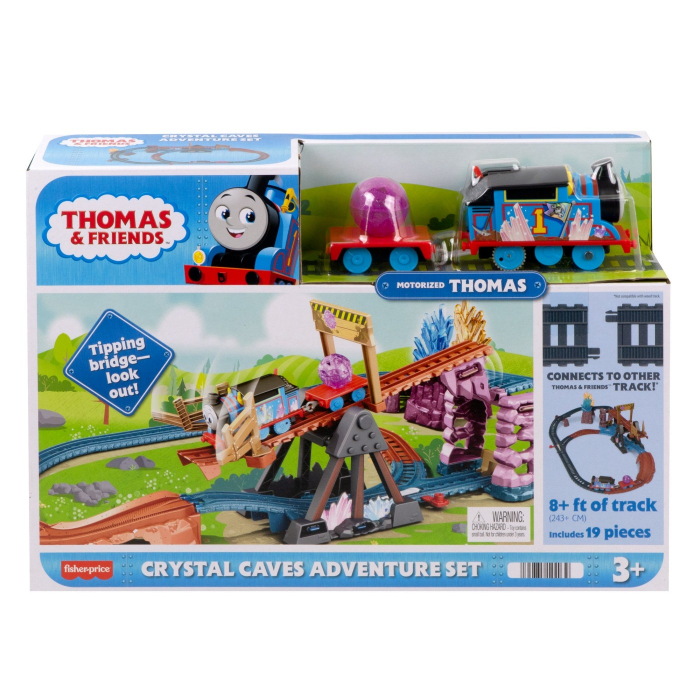 Thomas Set Crystal Caves cu Locomotivă Motorizată