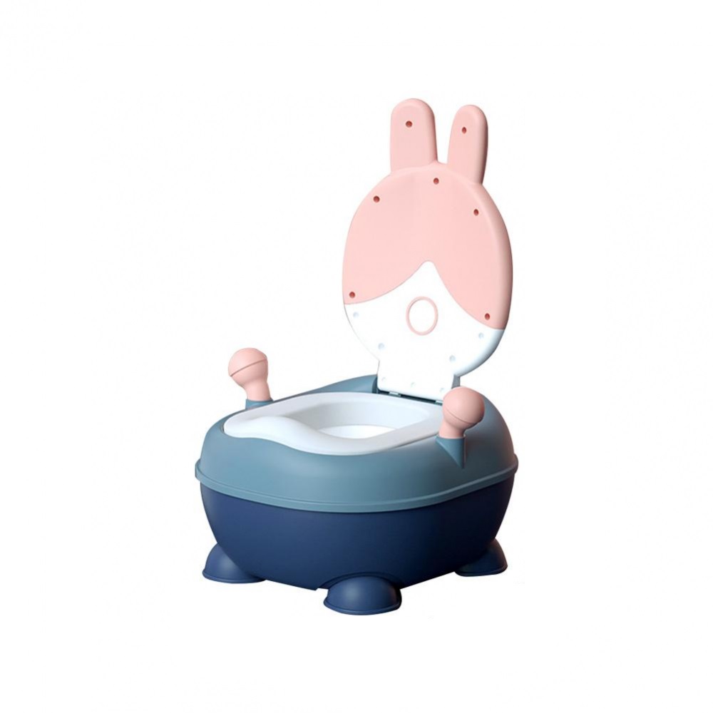 Olita Little Mom Rabbit Pink, cu spatar ergonomic 2in1 - imagine 3