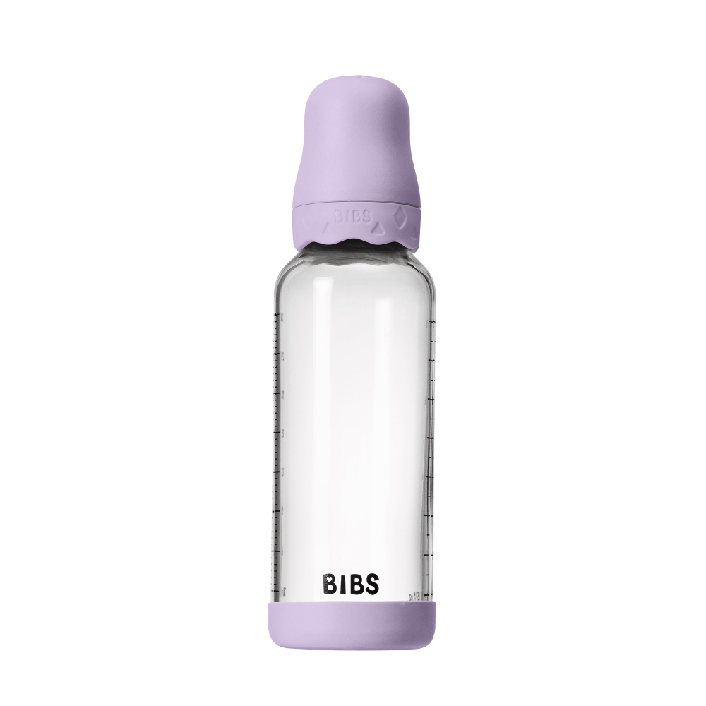 Biberon Anticolici Bibs Bohome din Sticlă Violet - imagine 4