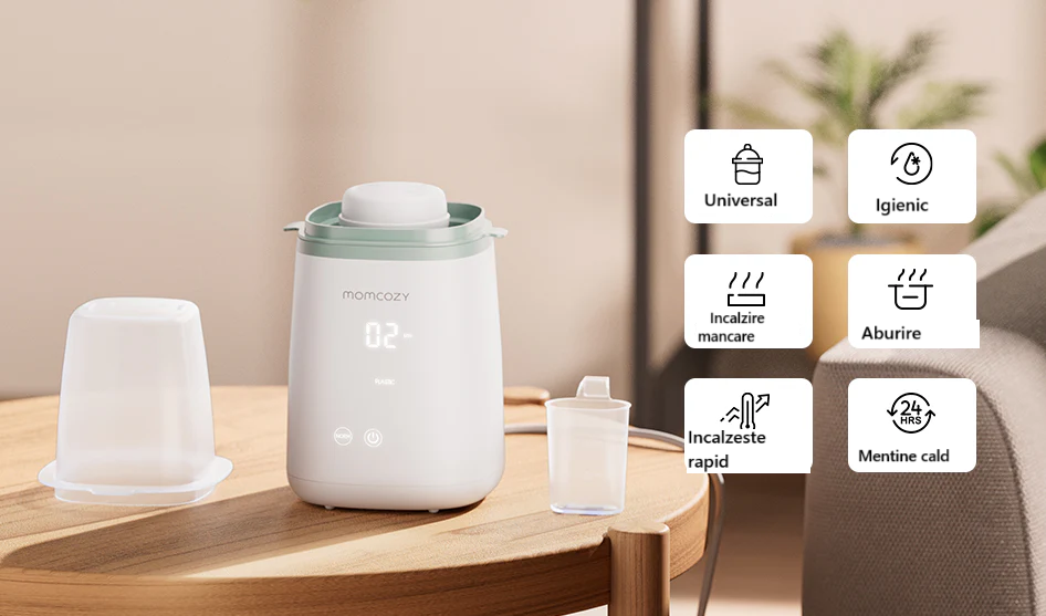 Incalzitor Biberoane Inteligent Momcozy 6-in-1 - imagine 7