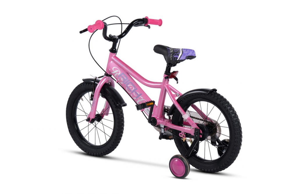 Bicicleta Rich R1605A Roz 16" Copii 4-6 Ani - imagine 2