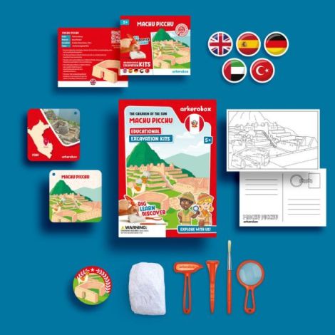 Arkerobox Machu Picchu - Set Arheologic Educativ - imagine 2