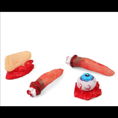 Decor Halloween Latex Atosa - Degete, Ureche, Ochi