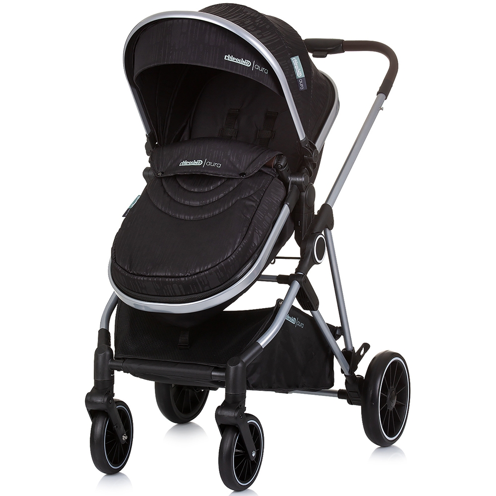 Carucior Chipolino Aura 3 in 1 Obsidian - imagine 7