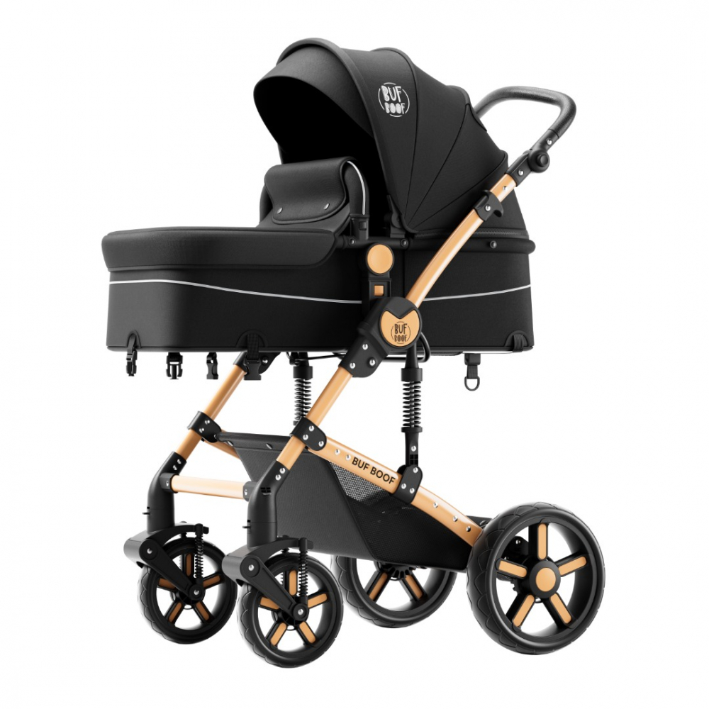 Buf Boof A1 Deluxe Grey 2-in-1 Carucior - imagine 3