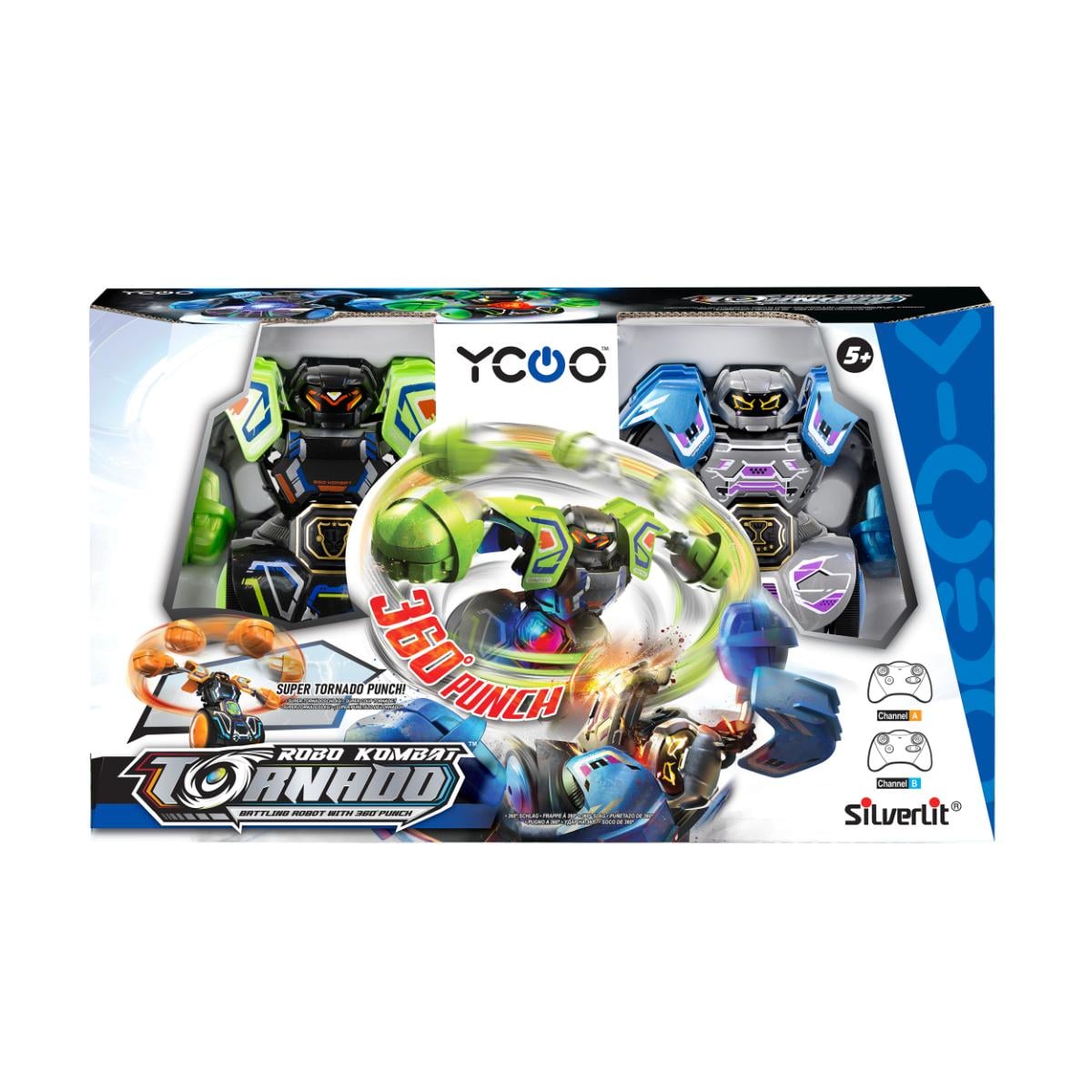 Set 2 Roboti Silverlit Robo Kombat cu Telecomanda