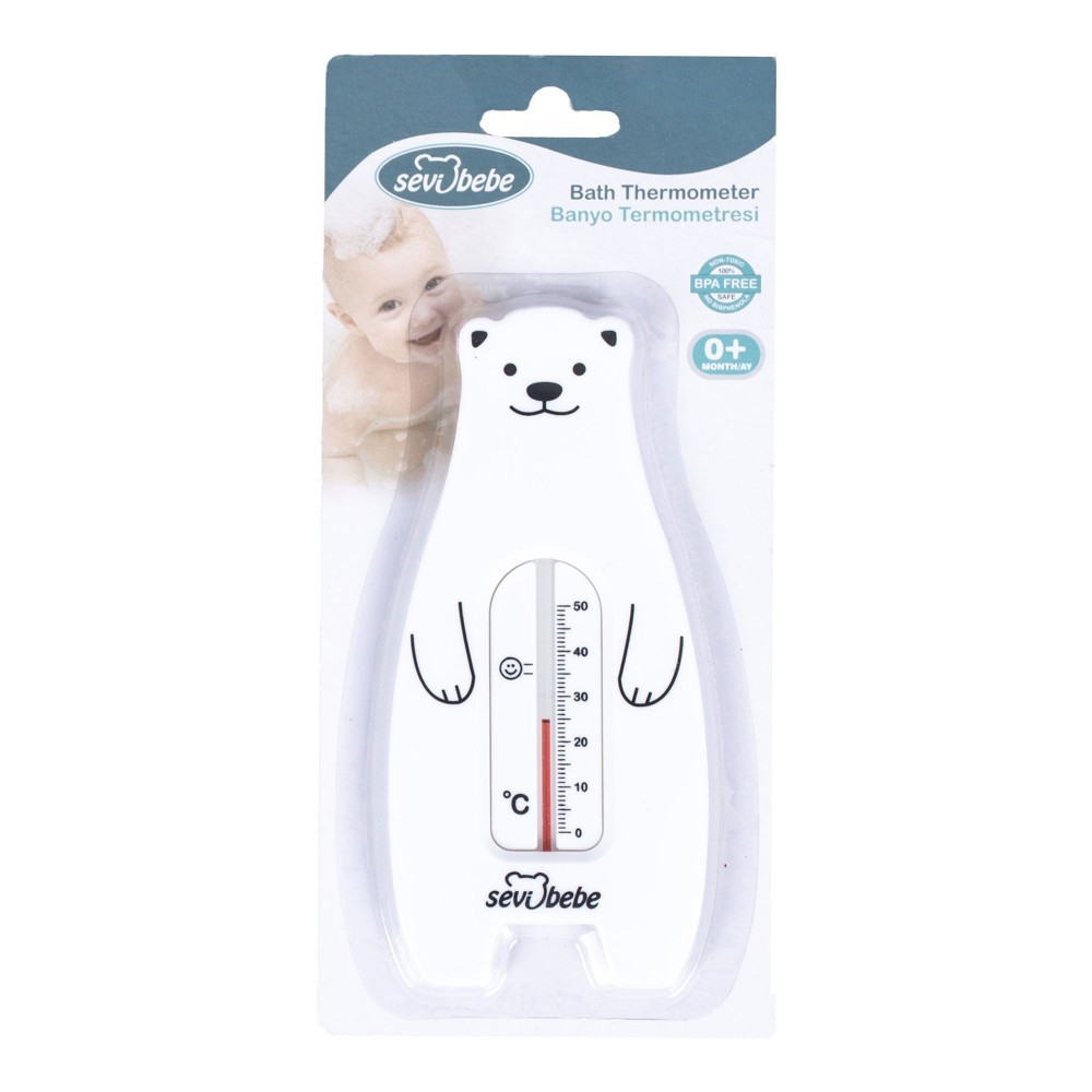 Termometru baie Sevibebe Urs Polar, 0-50°C