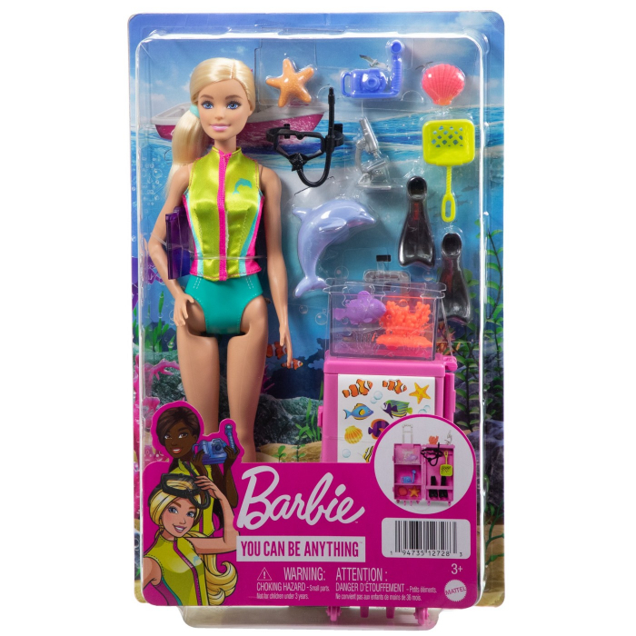 Barbie Biologist Marin - Papusa Joc Creativ