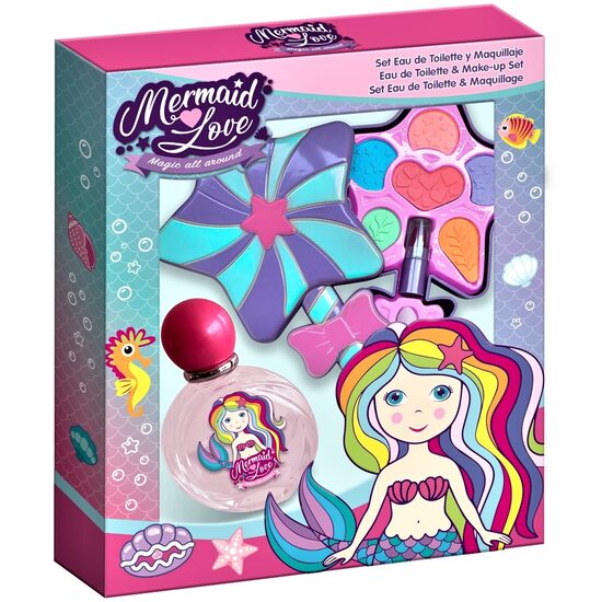 Set Parfum si Machiaj Copii Mermaid Love Lorenay