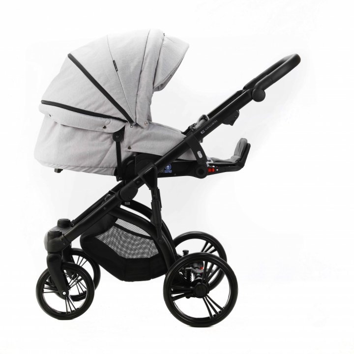 Carucior Adamex Lanti 2-in-1 Grey Heather - imagine 7