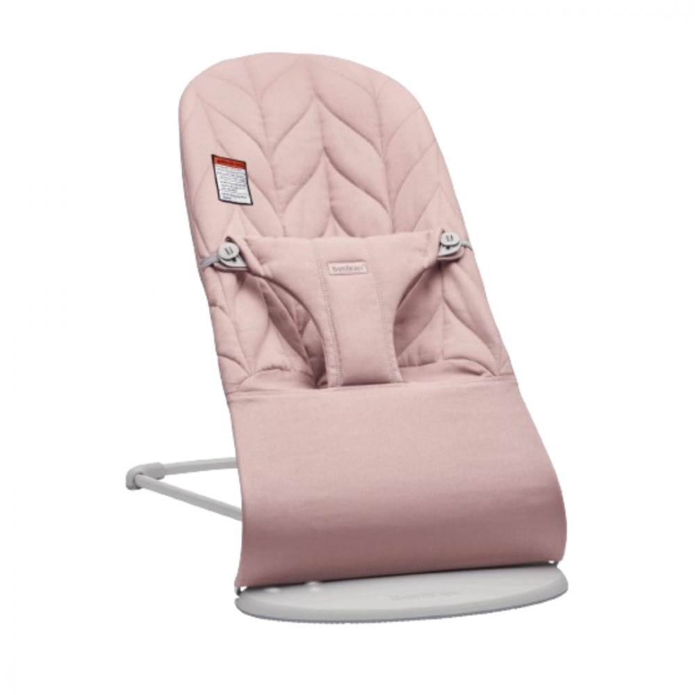 Balansoar BabyBjorn Bliss Pink, ergonomic, cu jucării - imagine 5