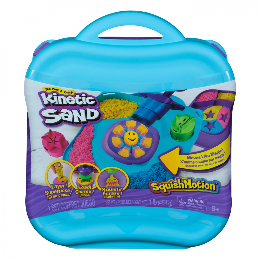 Kinetic Sand Squish Motion Spin Master - Joc Creativ