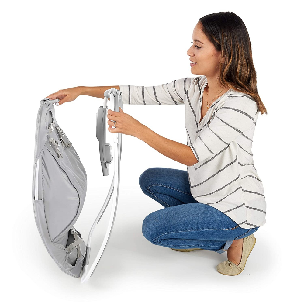 Balansoar Ingenuity Cuddle Lamb - Relaxare Si Joc - imagine 7