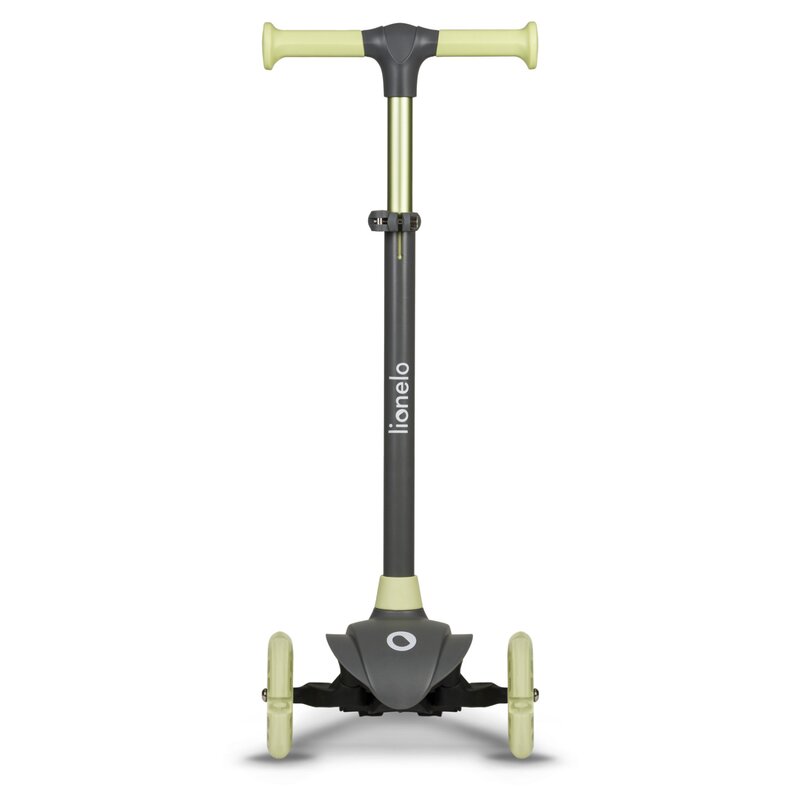 Trotineta Lionelo Jessy Verde, 3 roti LED, Pliabila - imagine 2