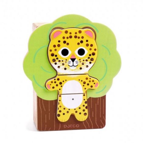 Puzzle Arbramix Djeco Lemn | Joc Creativ - imagine 3