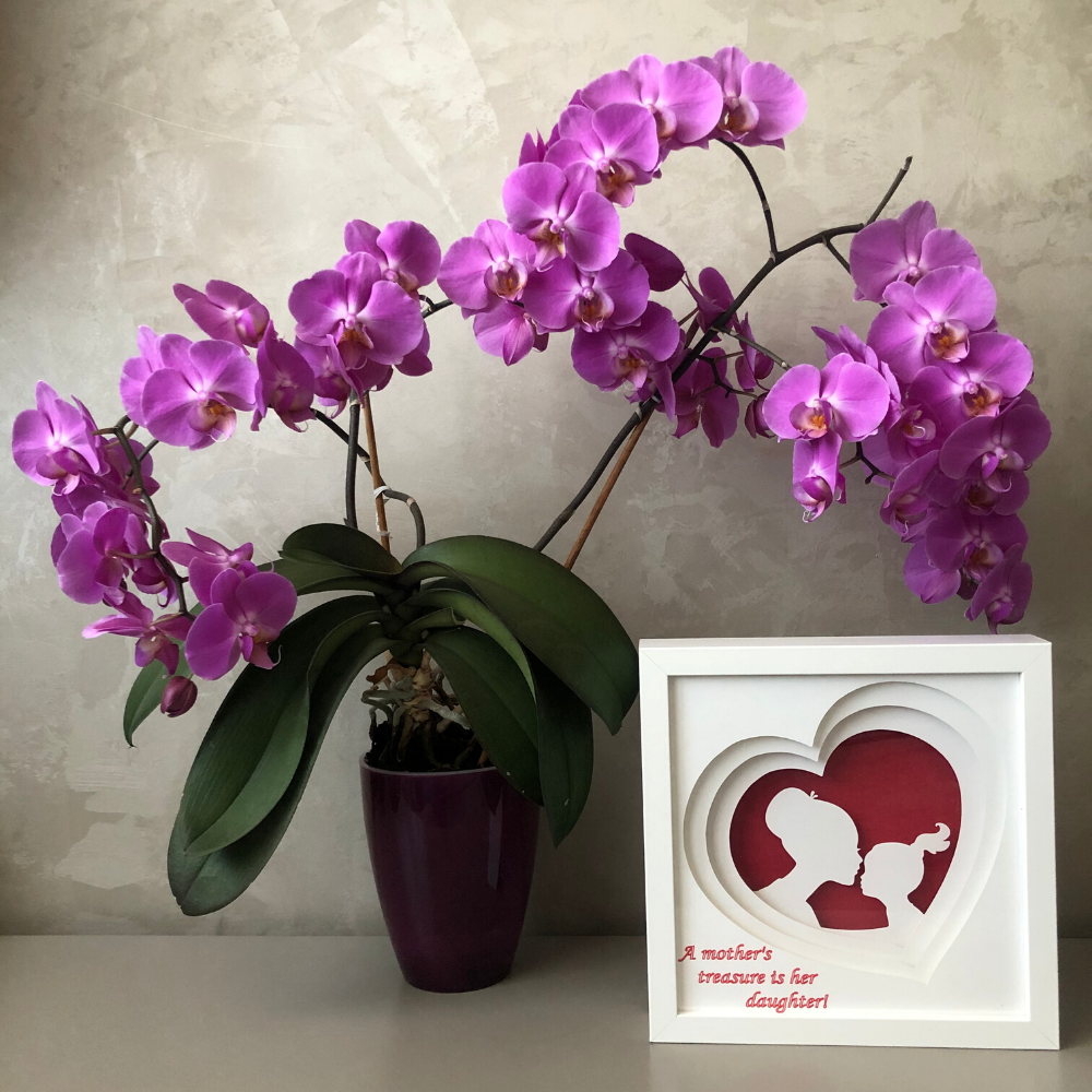 Tablou Luminos Părinți și Copii | Noorhandmadeatelier - imagine 4