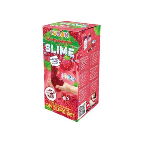 Tuban DIY Slime Căpșuni - Kit Experimente - imagine 5