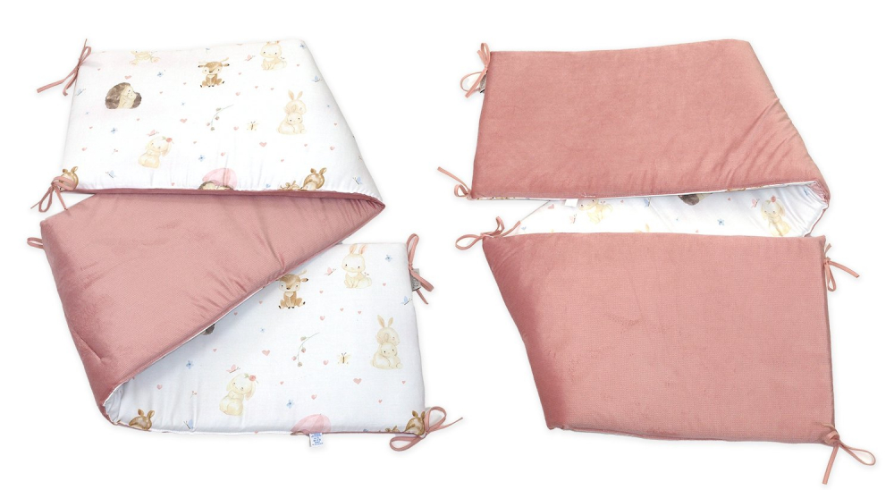 Aparatoare Patut Amy Sweet Velvet Rose 180cm - imagine 6