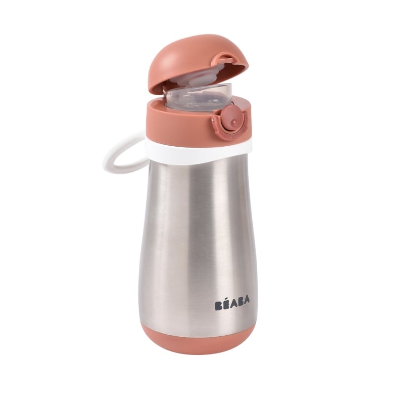 Termos Beaba 350ml Terracotta Inox, Fără BPA