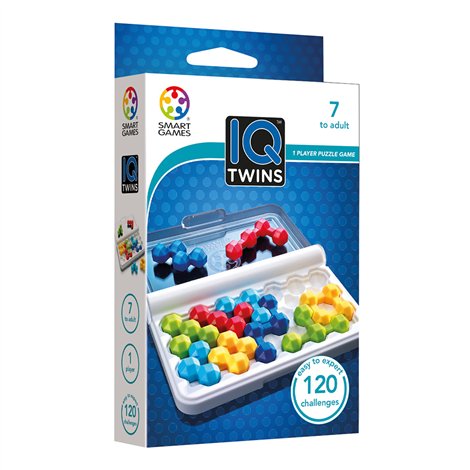 Smart Games IQ Twins - Joc Logică 120 Provocări