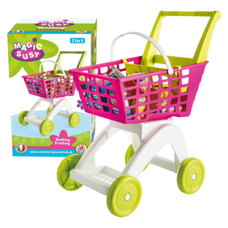 Cos Supermarket Androni cu Accesorii 2 in 1 - imagine 3
