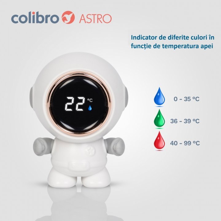 Termometru 3 in 1 Colibro Cosmonaut LED - imagine 6