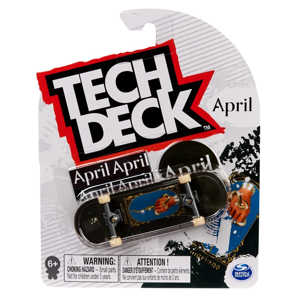 Mini Placa Tech Deck April Guy Mariano